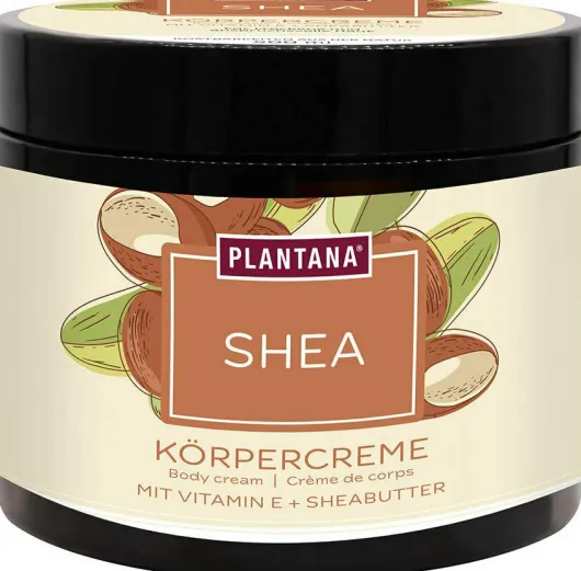 Plantana Shea Körpercreme Sheabutter Mit Vitamin E 500 ml
