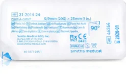 Portnadel N.Huber Gebogen 20 G 25,4 mm