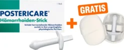 Postericare Hämorrhoiden-Stick 1 Stück + gratis Case 1 Stück