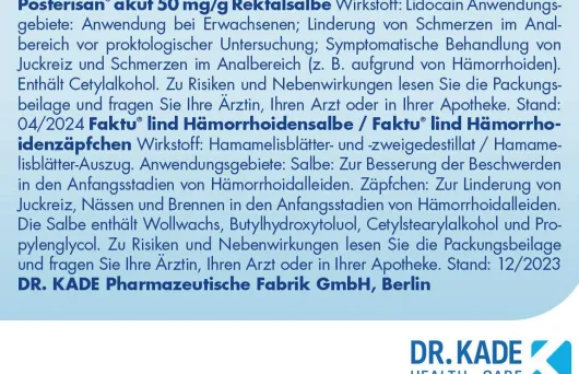 Posterisan protect 25 Zäpfchen