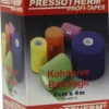 Pressotherm Kohäsive Bandage 8 cm X 4 M Blau 1 Binde