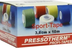 Pressotherm 1 Sport Tape 3,8 cm X 10 M Weiß