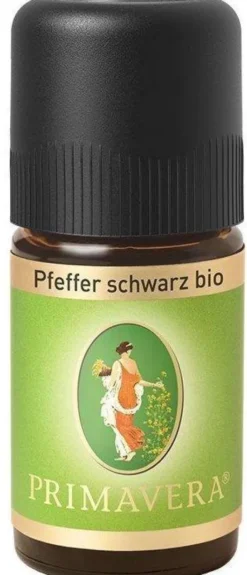 Primavera Pfeffer Schwarz Ätherisches Öl Bio 5 ml