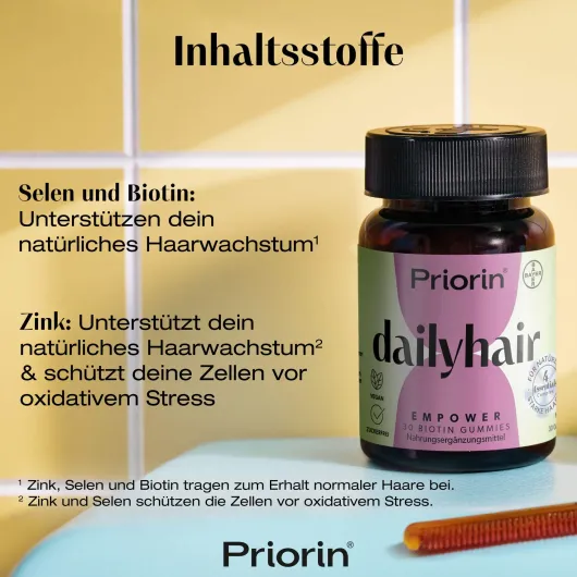 Priorin dailyhair Empower Gummies 30 Stück