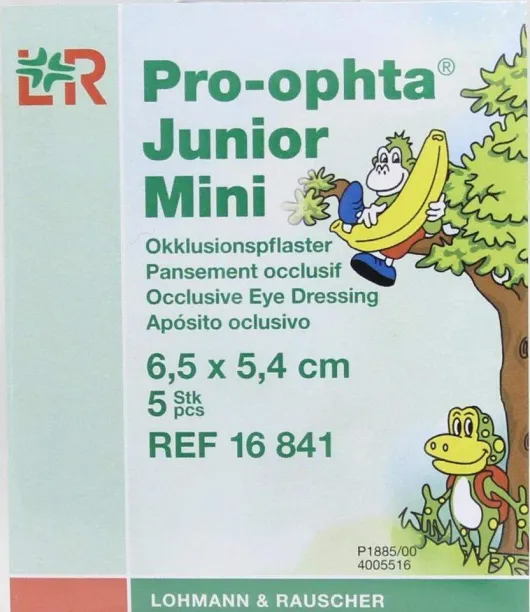 Pro Ophta Junior Mini Okklusionspflaster