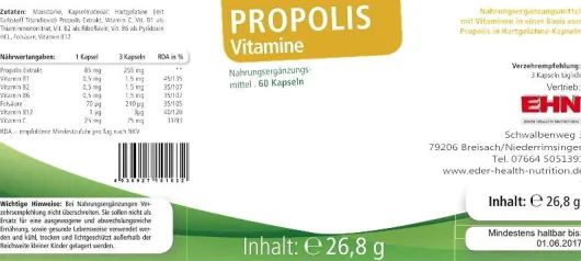 Propolis 60 Kapseln