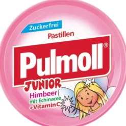 Pulmoll Junior Himbeer Mit Echinacea Ohne Zucker Bonbons