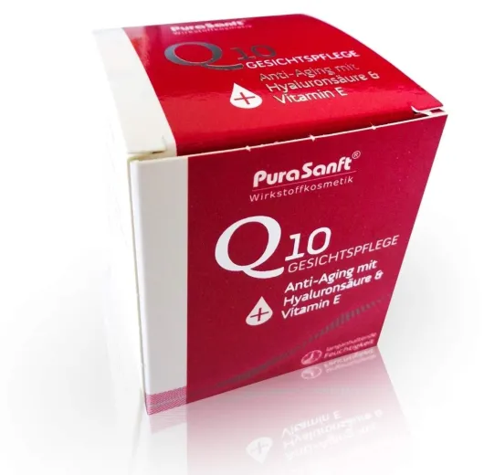 Purasanft Q10 Anti-Aging Gesichtspflege Mit Hyalurons 50 ml Creme