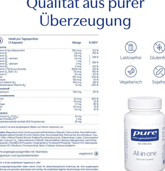 Pure Encapsulations All-In-One 60 Kapseln