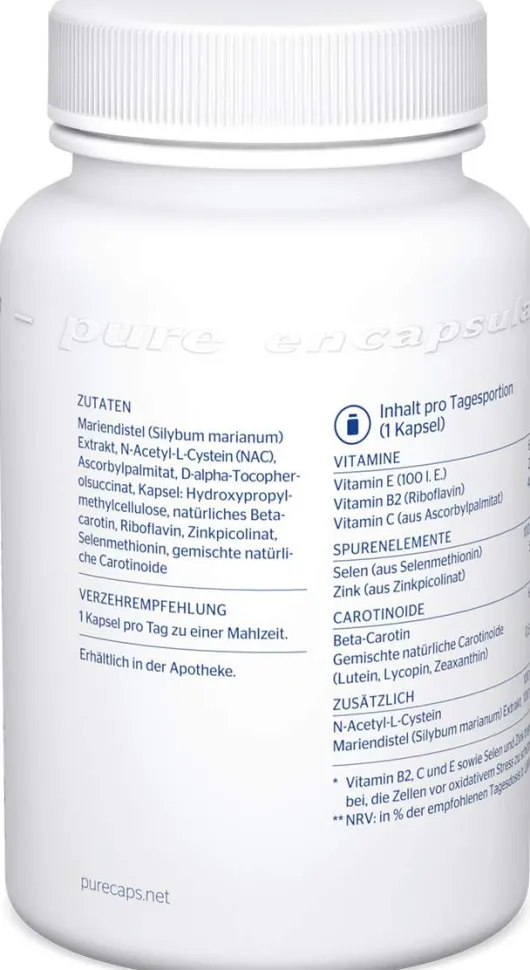 Pure Encapsulations Antioxidant Formel 120 Kapseln