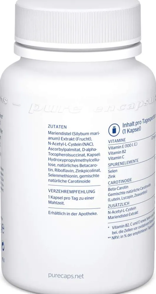 Pure Encapsulations Antioxidant Formel Kapseln 60 Kapseln