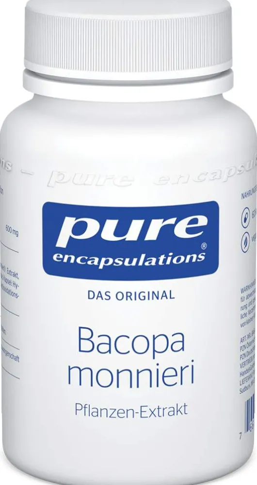 Pure Encapsulations Bacopa Monniera Kapseln