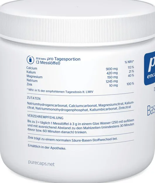 Pure Encapsulations Basenpulver Plus Pur