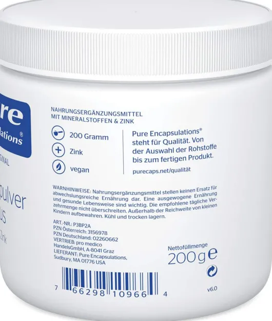 Pure Encapsulations Basenpulver Plus Pur