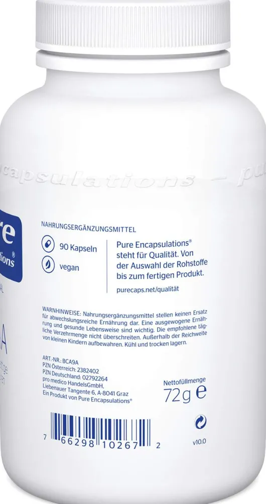 Pure Encapsulations Bcaa Verzweigtkett.As Kapseln