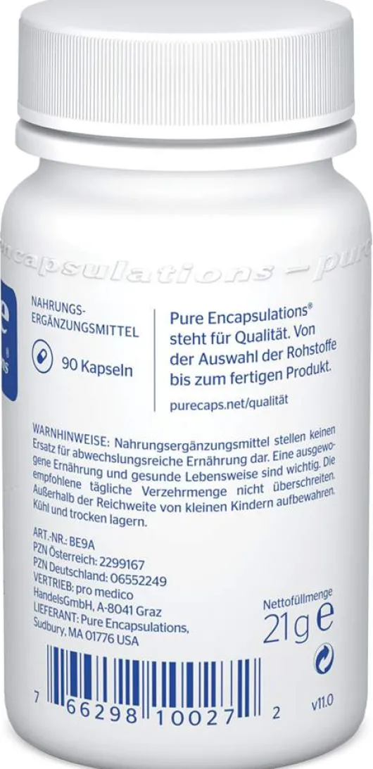 Pure Encapsulations Beta Carotin Kapseln
