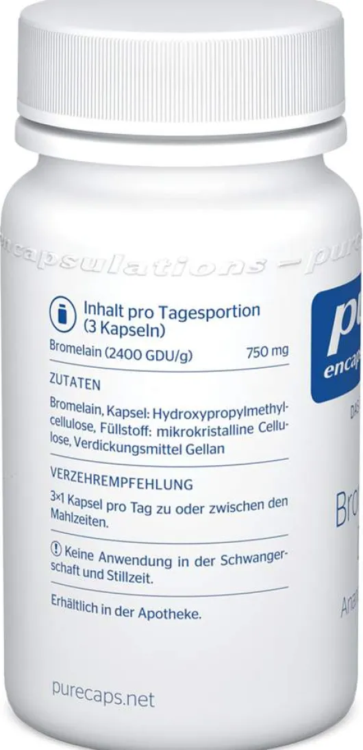Pure Encapsulations Bromelain Dr Kapseln