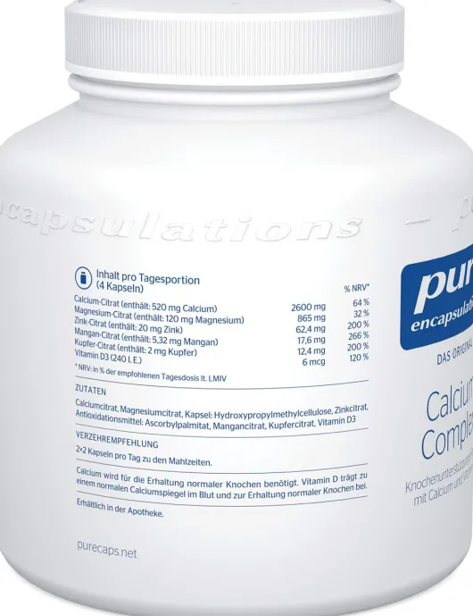 Pure Encapsulations Calcium Complex Kaps