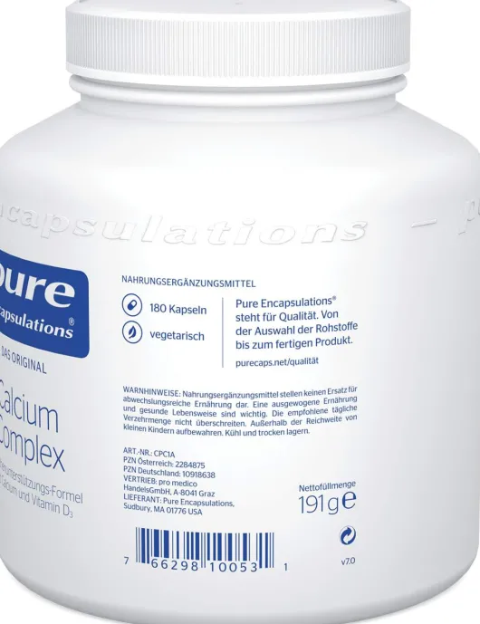 Pure Encapsulations Calcium Complex Kaps