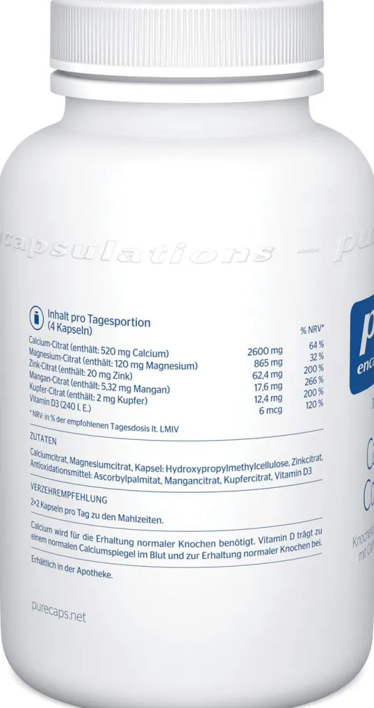 Pure Encapsulations Calcium Complex 90 Kapseln