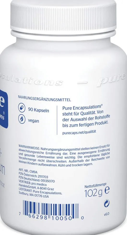 Pure Encapsulations Calcium Magnesium 90 Kapseln