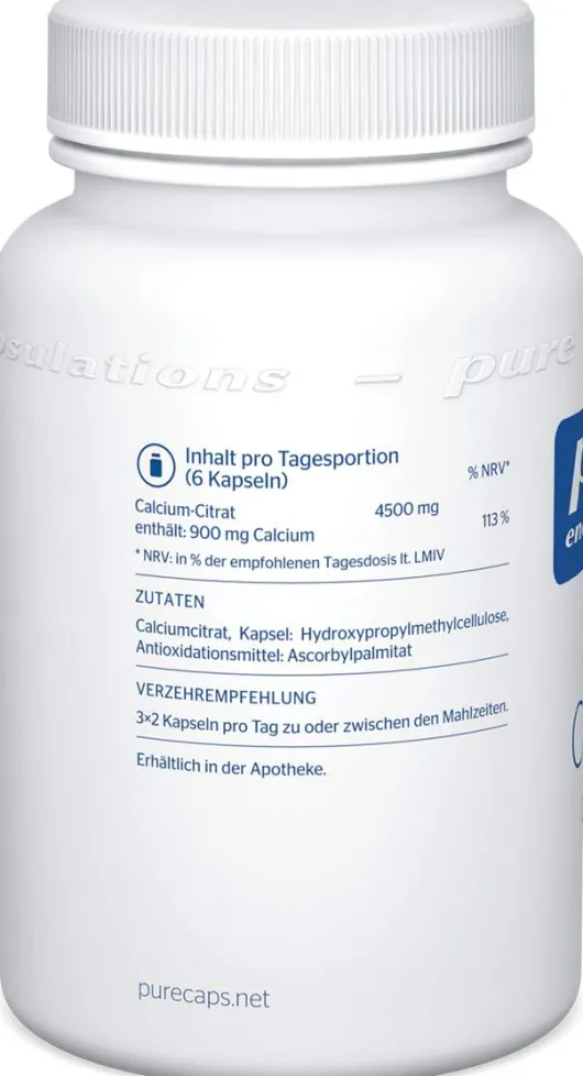 Pure Encapsulations Calciumcitrat 90 Kapseln