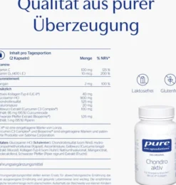 Pure Encapsulations Chondro Aktiv 120 Kapseln