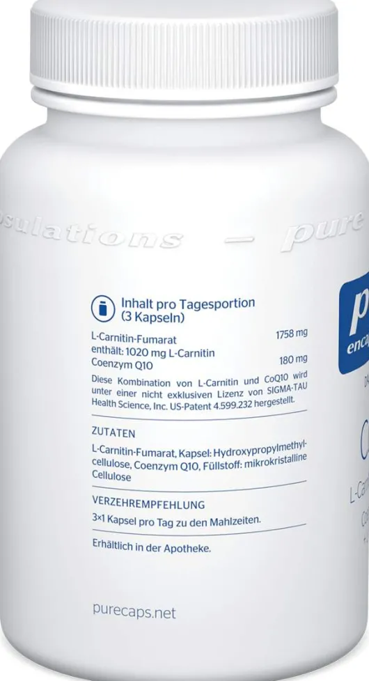 Pure Encapsulations Coq10 L Carnitin Fumarat