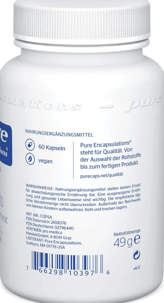 Pure Encapsulations Coq10 L Carnitin Fumarat