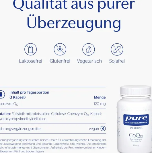 Pure Encapsulations Coq10 120 mg 120 Kapseln