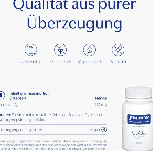 Pure Encapsulations Coq10 120 mg Kapseln