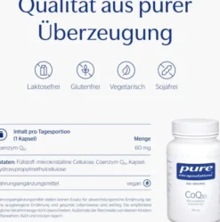 Pure Encapsulations Coq10 60 mg 250 Kapseln