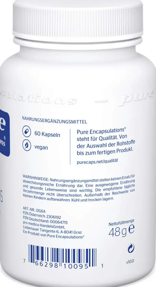 Pure Encapsulations Dgl Plus 60 Kapseln