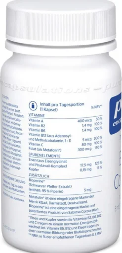 Pure Encapsulations Eisen Complex 30 Kapseln