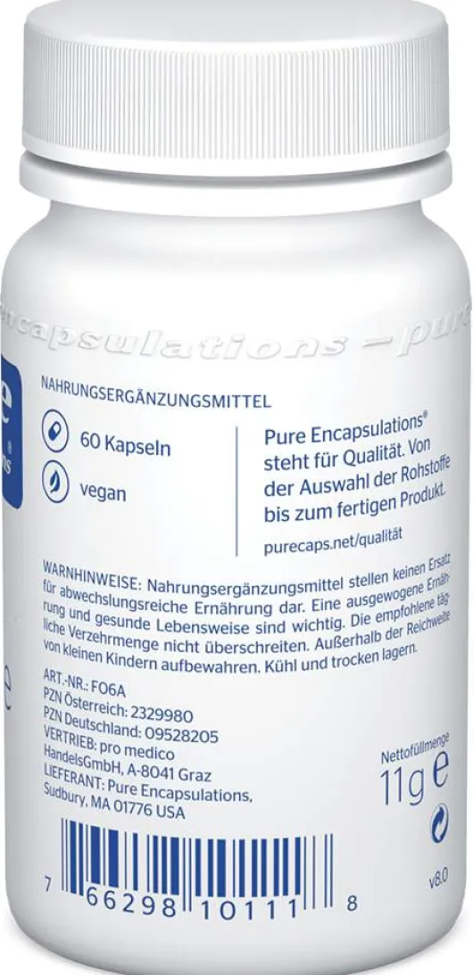 Pure Encapsulations Folsäure Kapseln