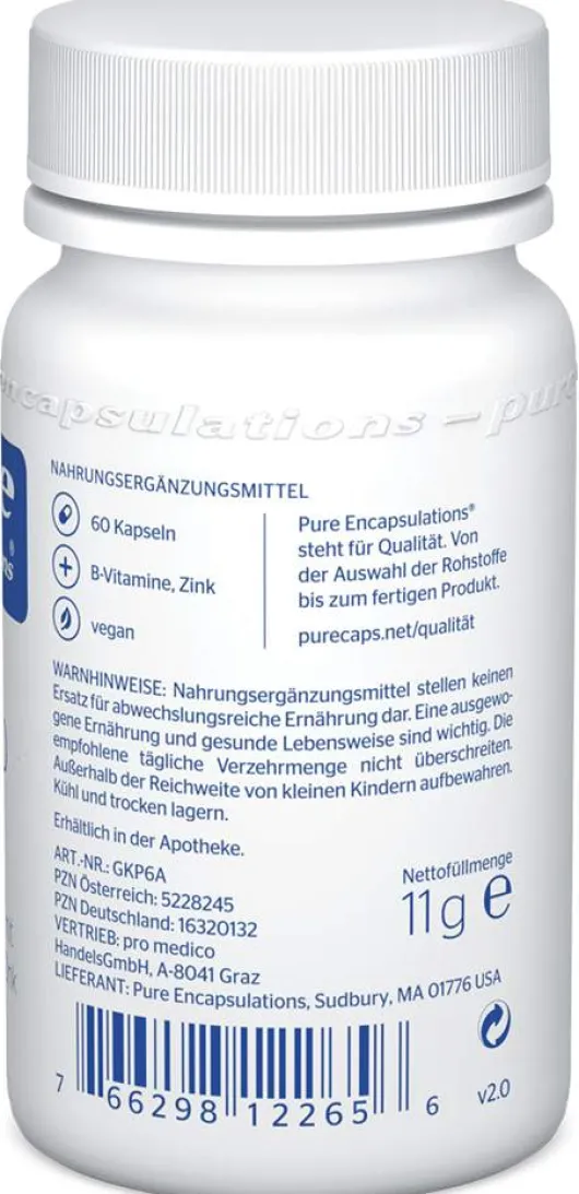 Pure Encapsulations Ginkgo Plus 60 Kapseln