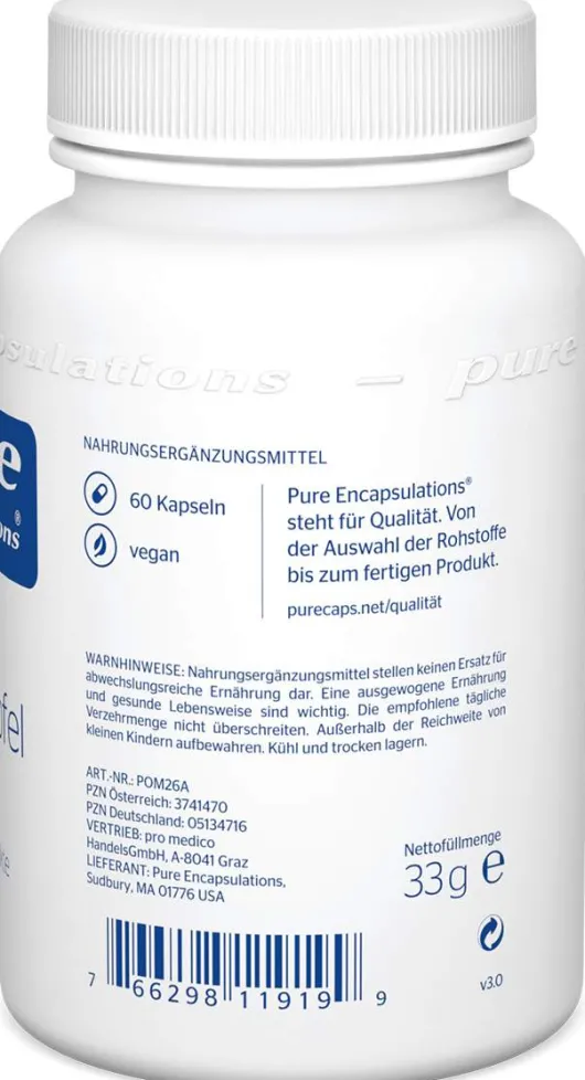 Pure Encapsulations Granatapfel Plus 60 Kapseln