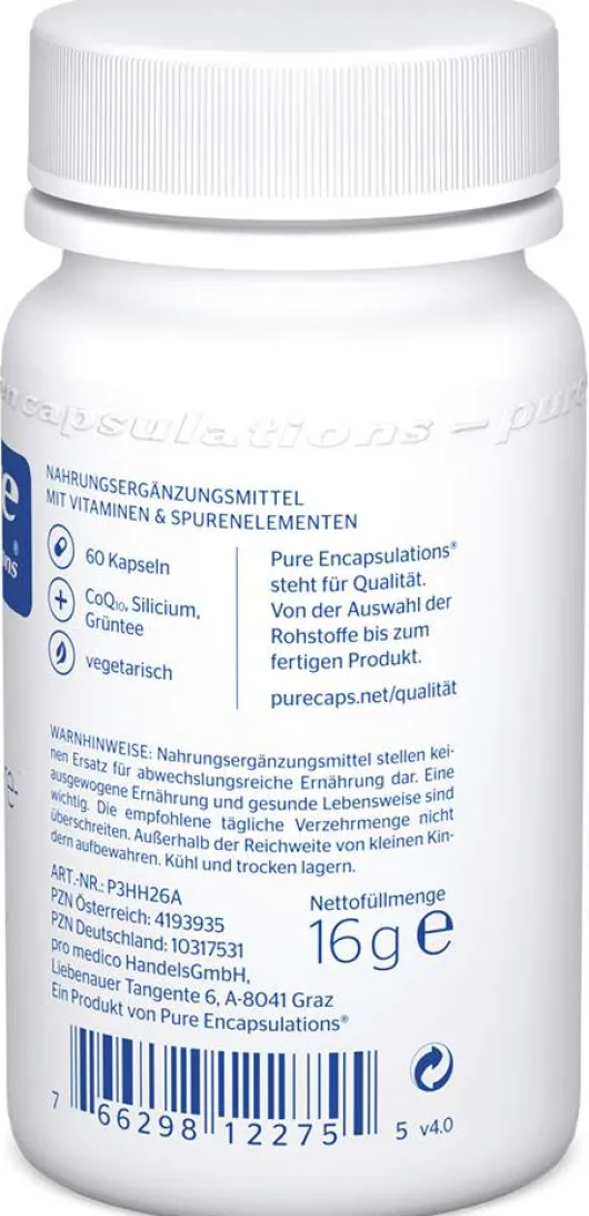 Pure Encapsulations Haut-Haare-Nägel 60 Kapseln