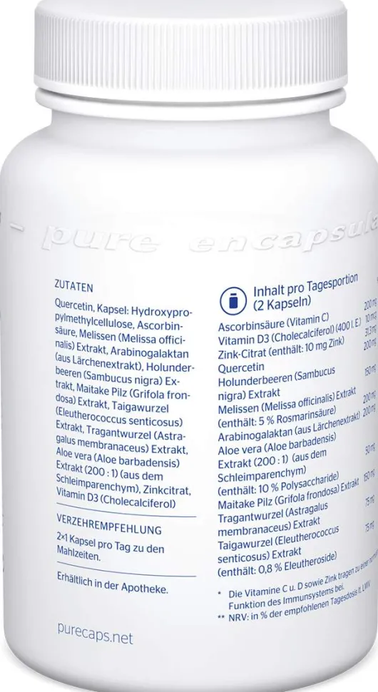 Pure Encapsulations Immun Aktiv 60 Kapseln