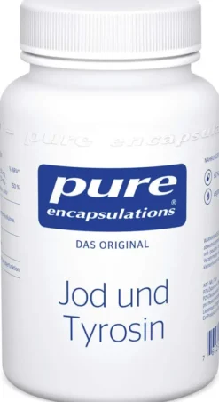 Pure Encapsulations Jod und Tyrosin Kapseln