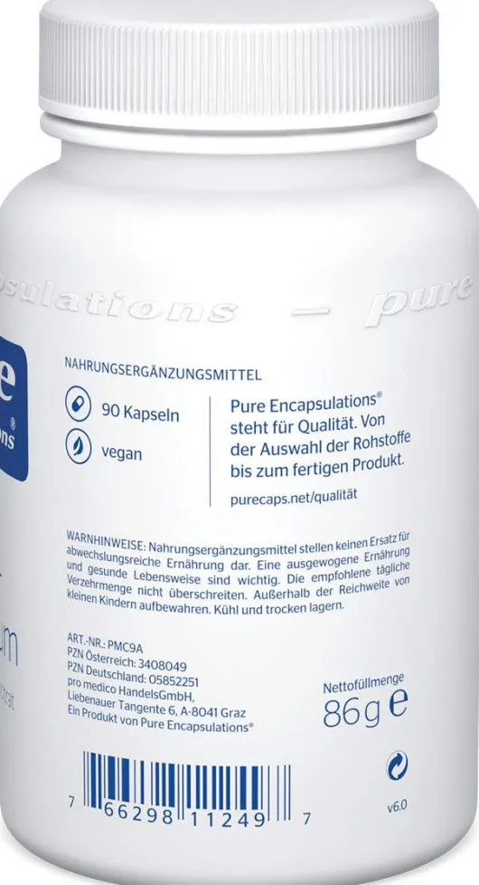 Pure Encapsulations Kalium Magnesium Citrat 90 Kapseln