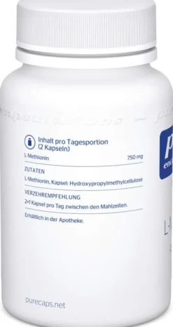 Pure Encapsulations L-Methionin Kapseln