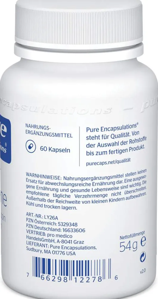 Pure Encapsulations Lycopene 20 mg 60 Kapseln
