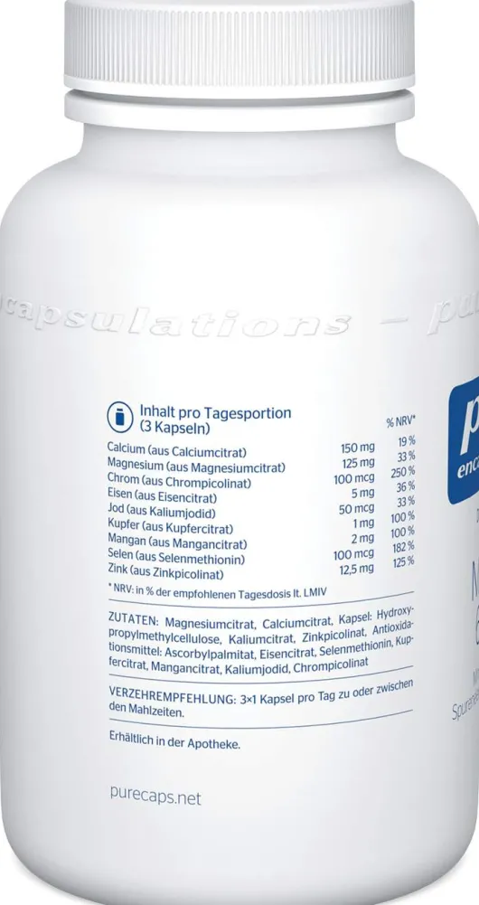 Pure Encapsulations Mineral 650a 180 Kapseln
