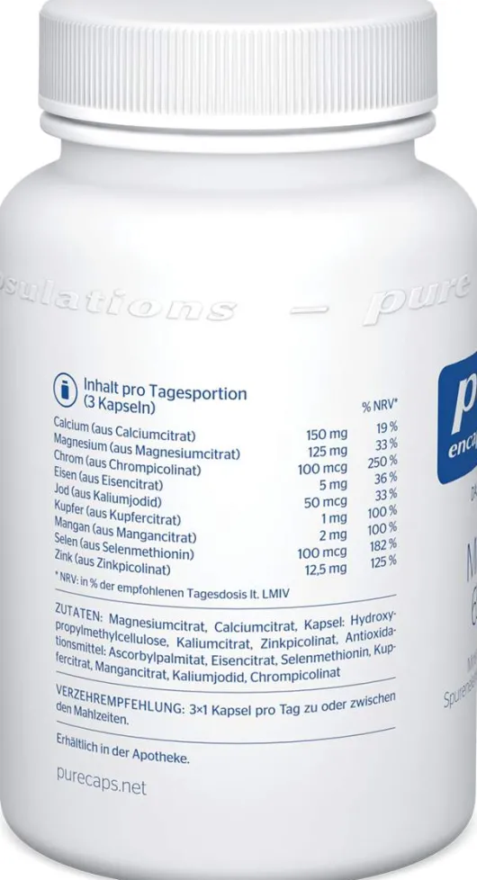 Pure Encapsulations Mineral 650a 90 Kapseln