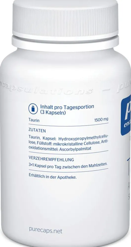 Pure Encapsulations Taurin Kapseln