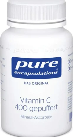 Pure Encapsulations Vitamin C 400 Gepuffert 180 Kapseln