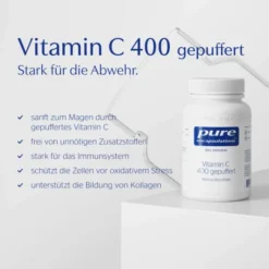 Pure Encapsulations Vitamin C 400 Gepuffert 180 Kapseln