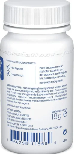 Pure Encapsulations Vitamin K & D 60 Kapseln