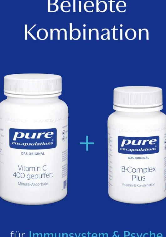 Pure Encapsulations Vitamin C 400 Gepuffert 90 Kapseln